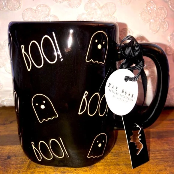 Rae Dunn Ghosts & Boo Halloween Mug, Artisan Collection, NWT - Picture 1 of 1